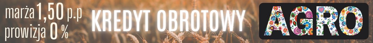 baner reklamowy kredyt obrotowy AGRO