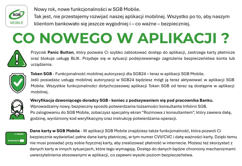 grafika z&nbsp;opisem zmiany aplikacji SGB Mobile
