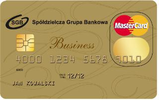MasterCard Business Gold charge